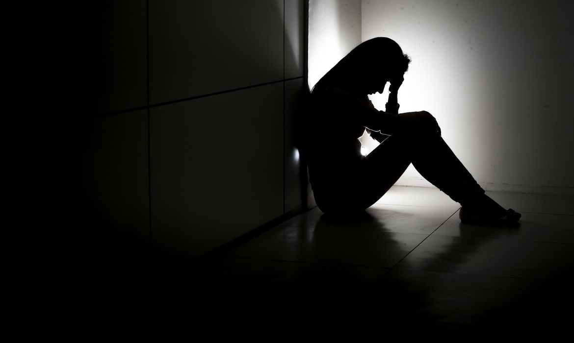 Ansiedade, depressão. Foto: © Marcelo Camargo / Agência Brasil.